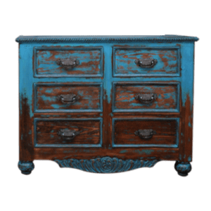 Antique inspired buffet of drawer