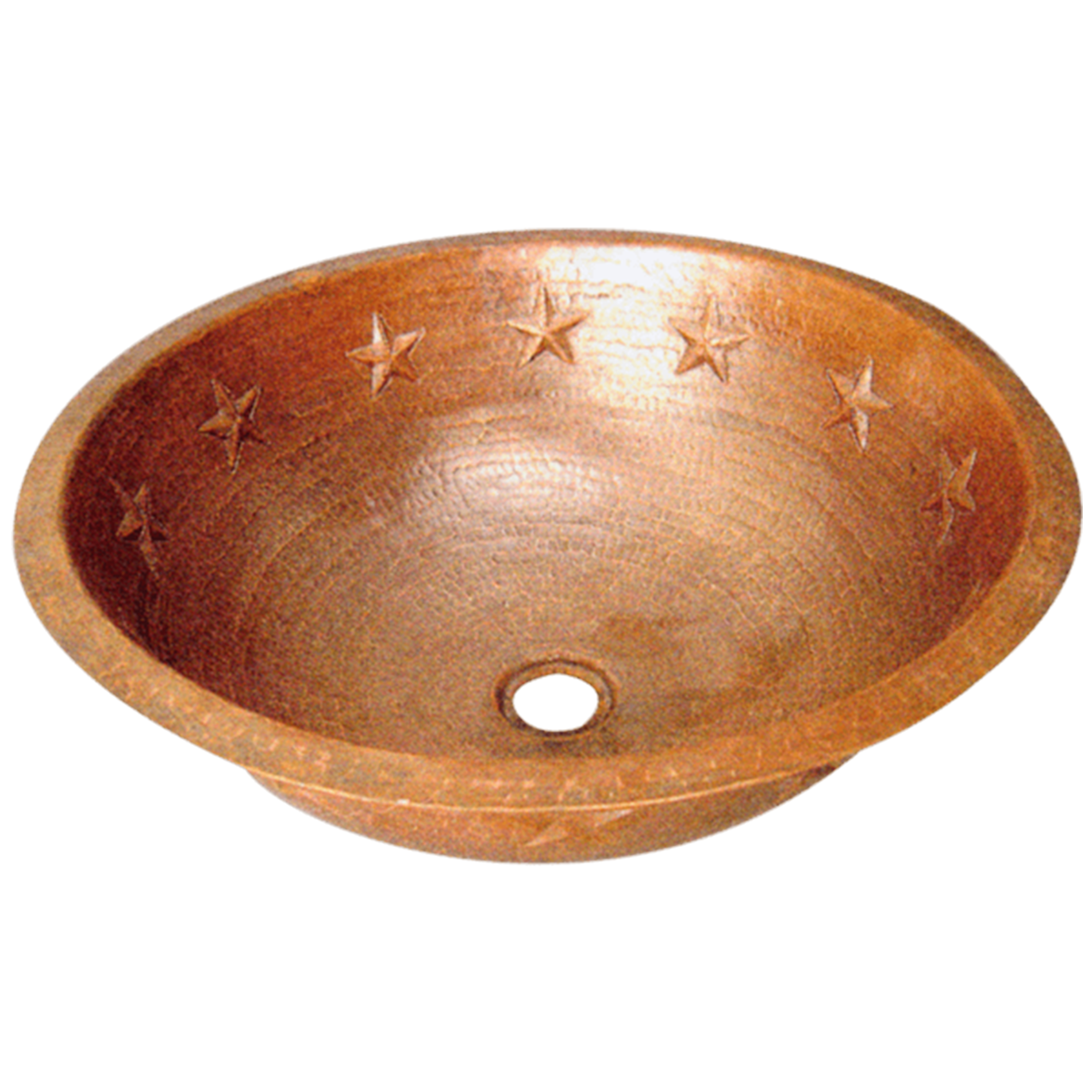 Estrella copper vanity sink