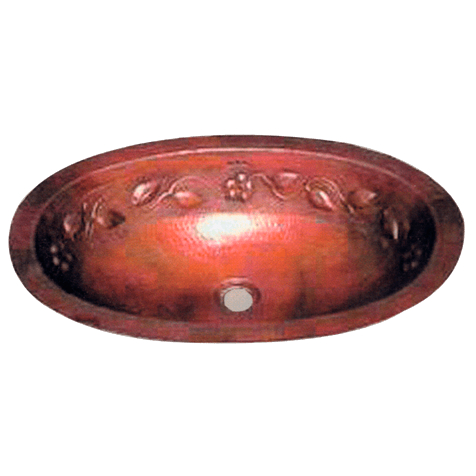 Floreado copper sink