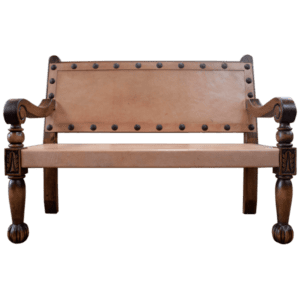 Haciend leather bench