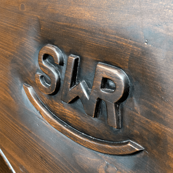 Hacienda western style bench - 74BENCH05 5 Hacienda western style bench