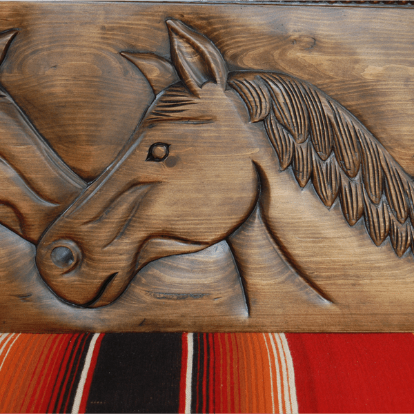 Riata ranch santa fe bench - 74BENCH02 3 Riata ranch santa fe bench