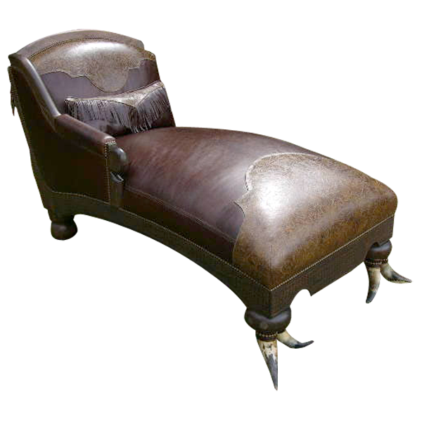 chaise lounge - 49CHAI03 2 chaise lounge elegant western