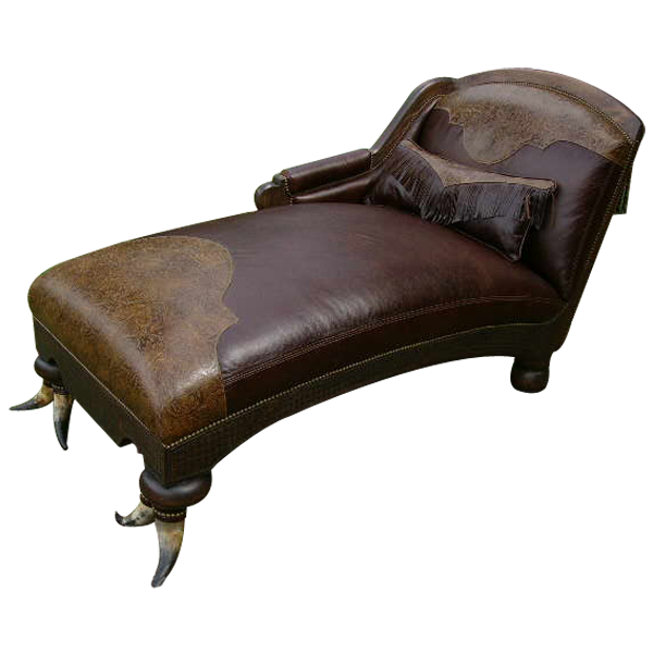 chaise lounge - 49CHAI03 1 chaise lounge elegant western