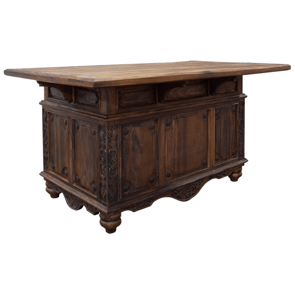 Cocinera island bars- 22BARS01 3 wooden bar for western style bar