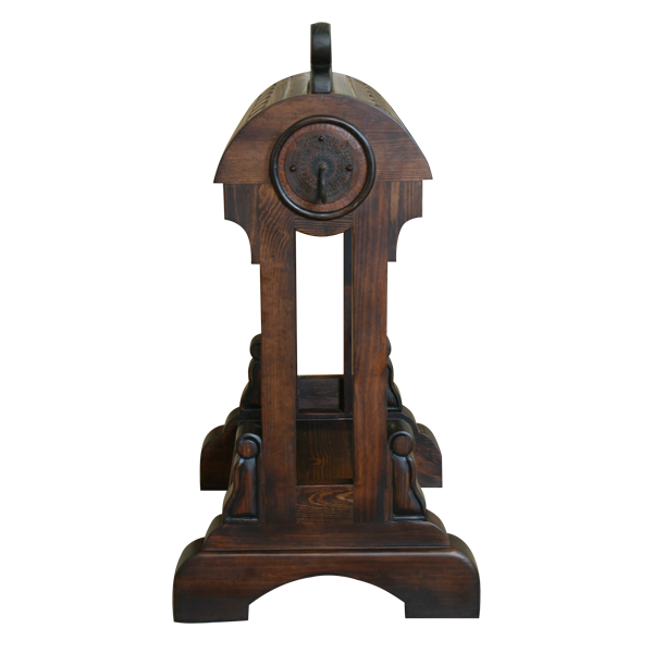 Pueblo inspired elegant pool rack - 82WOOD09 1 Accessories gun or pool rack hacienda western