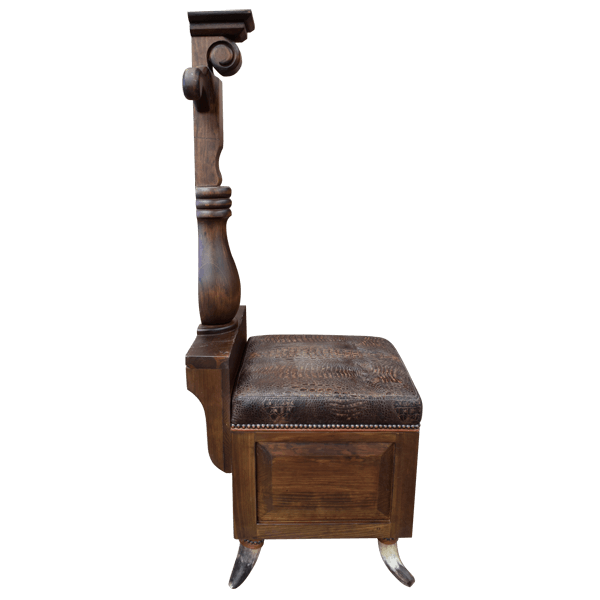 Rustic men valet - 82WOOD05 3 Rustic men valet - 82WOOD05 - Image 3