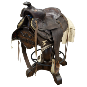 Bar stool cowhide western
