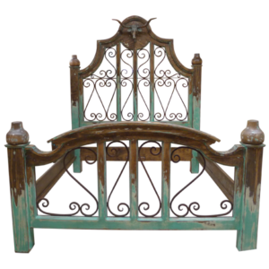 Bed rustic werstern cowboy