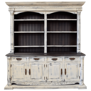 Bookcase western cowboy rustic