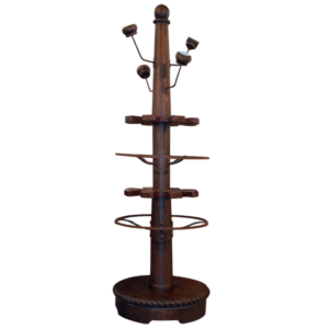 Coat or hat rack handcrafted rustic