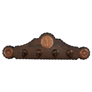 Coat rack wood western