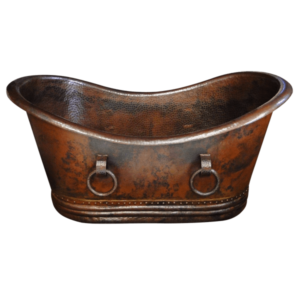 Copper bathtub hacienda