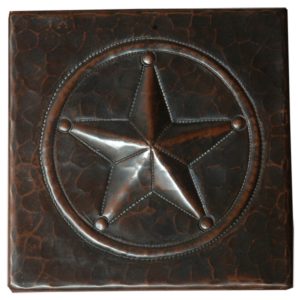 Copper tile hadmade hacienda