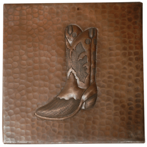 Copper tile western hacienda
