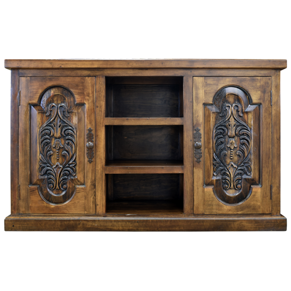 Rustic western entertainment center - 17ENTC04 1 Entertainment centers western hacienda