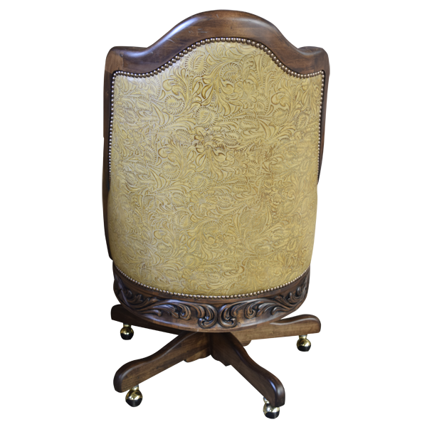 Office chair with elegant designs - 61OFFI05 2 Office chair hacienda rustic back