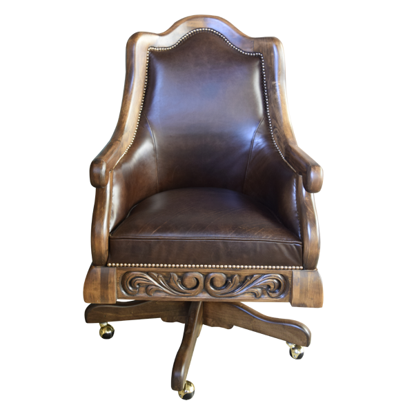 Office chair with elegant designs - 61OFFI05 1 Office chair hacienda rustic