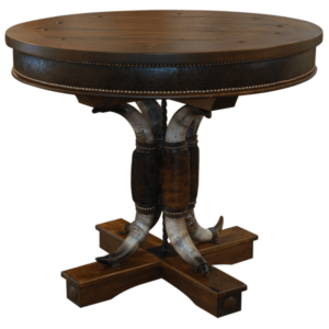 Side table western cowboy