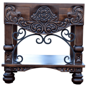 Vanity hacienda rustic