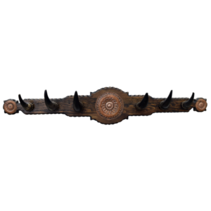 Wood coat rack
