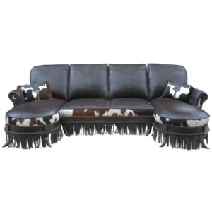 Handcrafted sofa with chaise Lounges