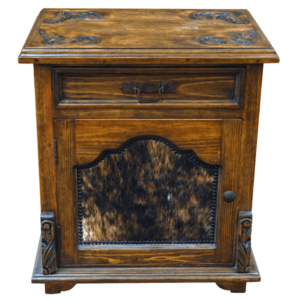 elegant carved nightstand